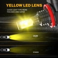 thumbnail image 6 of Upgrade H16 LED Fog Light Bulb for Fog Lamp DRL, 3500K Amber Yellow, 6X 18000LM Super Brightness Fog Light Bulb, 1:1 Size No Adapter Needed Plug-n-Play, Canbus Ready, Pack of 2, 6 of 12