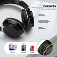 thumbnail image 2 of Audífonos de Diadema Inalámbricos Malubero Bluetooth 5.0 Malu1846, 2 of 3