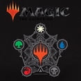 thumbnail image 3 of CafePress - Magic Mana Symbols T Shirt - Women's Traditional Fit Dark T-Shirt, 3 of 4