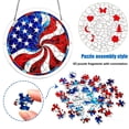 thumbnail image 1 of Independence Day Colorful Acrylic Puzzle Pendant Home Puzzle Decoration, 1 of 9