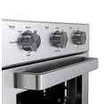 thumbnail image 5 of GE Mechanical Air Fry Horno tostador 7 en 1, gran capacidad para pizza de 12 pulgadas, 7 modos de cocción para freír al aire, hornear, tostar, mantener caliente, asar, convección y asar, acero inoxida, 5 of 5