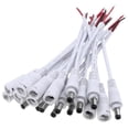 thumbnail image 1 of Lámpara 10pcs 5.5x2.1 DC macho/hembra enchufe cable conector para tira de luz LED (C) JShteea Para estrenar, 1 of 7