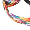 thumbnail image 2 of BIMZUC Watch Band Strap with Case Elastic Weaving Adjustable Replacement Wristbands for Oppo Free (10 inches / 25.4 cm), Colorful / Black, 2 of 9