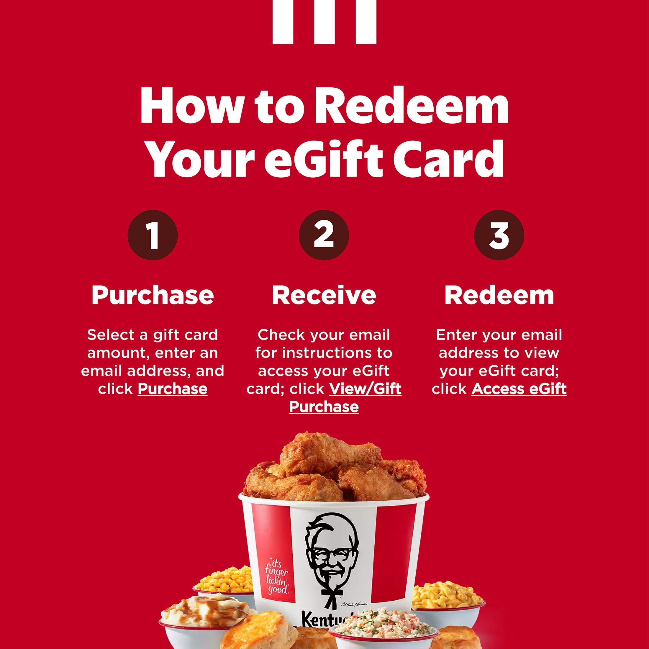 KFC eGift Card [Email Delivery]
