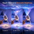 thumbnail image 5 of 2026 New Hd Smart Dynamic 5d Holographic Night Light Projector, Plug and Play 2-in-1 Galaxy Star and Ocean Projector,360 Rotating, USB Powered Ceiling Light for Bedroom (with 6 Films), 5 of 7