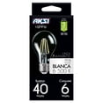 thumbnail image 1 of Foco Led Filamento A19 6W Luz Blanca, 1 of 4