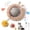 D, variant on Electric Plush Cat Toy Ball, Interactive Cat Toys for Indoor Cats,Motion Activated Automatic Moving Ball with Lights,Electric Self Rotating Ball with Chirping, Fluffy Tail and Bunny Ears