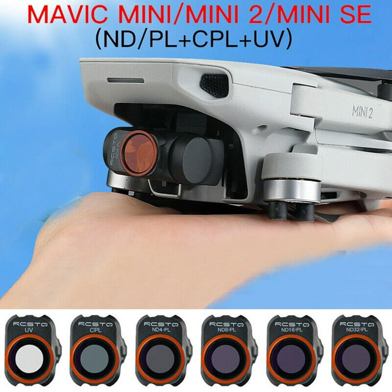 Sunnylife-Accessoires pour DJI Mini 2SE-Mini 2-Mavic Mini,filtre d'objectif  de caméra,UV ND CPL Nug L- ND16[A40584] - Cdiscount Appareil Photo