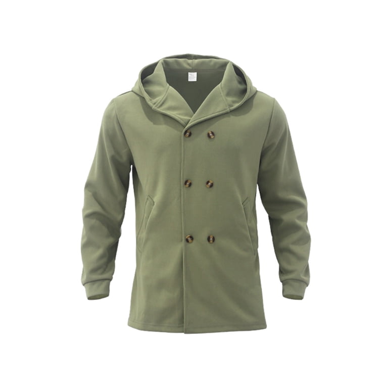 QHFBli Mens Trench Coat Men