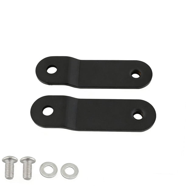 2 soportes elevadores de tanque modificados de metal de repuesto para Harley XL883 XL1200R 65 mm
