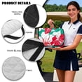 thumbnail image 6 of KUIFORTI Turtle Sea Golf Seat Covers for Cart Easy Installation Essential Golf Cart Accessories Breathable Portable Fits for EZGO, Yamaha, Club Car and More 2 Seats Golf Carts, 6 of 7