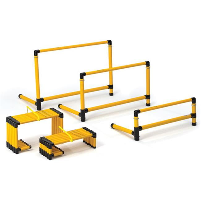 Prism Fitness 12 Inches Tall Smart FixedHeight Track Workout Hurdles