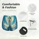 thumbnail image 4 of Balery Sunshine Cute Winged Cat Pantalones cortos deportivos para mujer con forro y dos bolsillos, elásticos, para entrenamiento, gimnasio, yoga-X-Large, 4 of 7