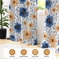 thumbnail image 2 of Tchckioa Tribal Flowers Blackout Curtains for Bedroom,42x63 Inch Farmhouse Thermal Insulated Grommet Drapes,Set of 2, 2 of 8