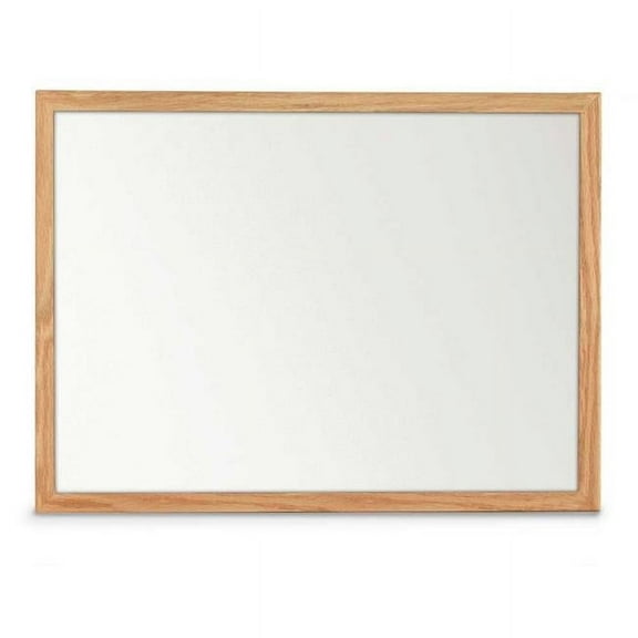 UVP UV830-WHITE-LTOAK White dry erase board 24' x 18' Light Oak hardwood frame