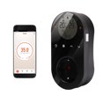 thumbnail image 1 of Labymos WiFi Digital Thermostat Outlet Plug 16A Outlet Tuya App Voice Control Socket Temperature Controller 5+1+1 Six Periods Heating Cooling Mode with Touch Button LCD Screen for Fan Heater Radiator, 1 of 8