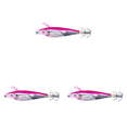 thumbnail image 1 of Señuelo Pesca Luminoso Anzuelos Calamar Anzuelo Artificial Cebos Jigging () Rosa, 1 of 4