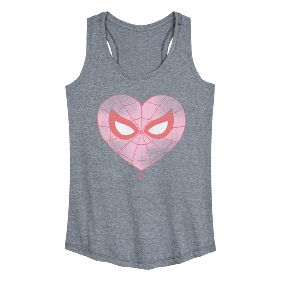 Spider-Man - Heart - Women's Racerback Graphic Tank