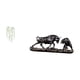thumbnail image 5 of Elegante mural de pared con enredaderas y escultura moderna de animales de estilo chino, ideal para decorar dormitorios, baños o como regalo., 5 of 8