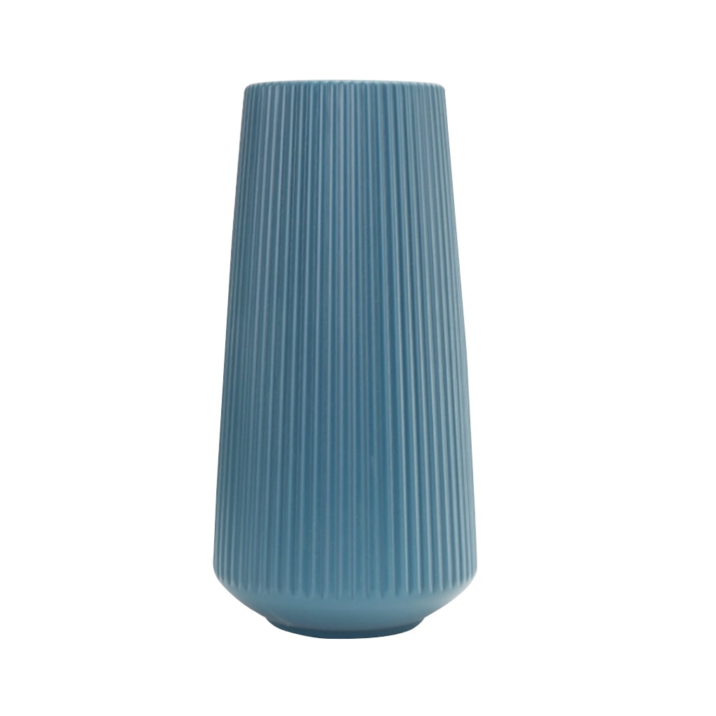 TureClos Nordic Large Plastic Vase Dry Wet Flower Arrangement Container