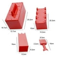 thumbnail image 3 of Playa Y Nieve Juguete Ladrillo Forma Castillo Building Kit Creador Ladrillos 4 PCS para Niñas, 3 of 9