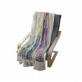 thumbnail image 4 of Austin Soft Flannel Fleece Throw Blanket, Outlined Monuments Skylines of Texas Blended Rainbow Watercolor Ink Splatter Art, Cozy Plush for Indoor and Outdoor Use, 50" x 70", Multicolor, by Ambesonne, 4 of 6