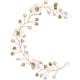 thumbnail image 4 of Diadema con flores de boda y perlas sintéticas para mujer, accesorio para novia, 4 of 8