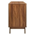 thumbnail image 2 of Modway Soma 59" Natural Rattan and MDF Wood Sideboard in Walnut, 2 of 7