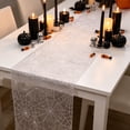 thumbnail image 4 of Bwomeauty Halloween Gifts, 1pc Halloween Web Mesh Table Runner 3mBlack Netting Cuttable Placemats Party Decor With For Dining Table Mantel Decorations, Holiday Decor, 4 of 6