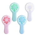 thumbnail image 6 of SHENGLUO Portable Handheld Mini Fan - Portable Fan, USB Rechargeable, Pocket-Sized, 3 Speed, Small Pocket Fan For Home Office Travel Green, 6 of 6