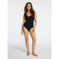 thumbnail image 4 of Time and Tru Women's and Women's Plus Size Ruffle Strap One Piece Swimsuit, Sizes XS-3X, 4 of 5