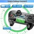thumbnail image 3 of UHM X360 Controller Wireless for Xbox 360/Xbox 360 Slim,2.4GHz Gamepad Remote Joystick Wireless PC Gaming Controller for PC Windows 10/8/7 with Receiver,Gray (NOT for Xbox/Xbox One), 3 of 7