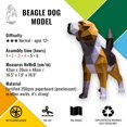 thumbnail image 6 of Papercraft World 3D Papercraft Model DIY Kit - Beagle, 6 of 6
