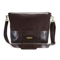 thumbnail image 2 of 392005 Messenger Bag in Full Grain Dark Brown Leather | Style n Craft, 2 of 9