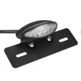 thumbnail image 3 of Motorcycle LED Rear Brake Tail Light Stop License Plate Lights for Cafe Racer White, 3 of 4