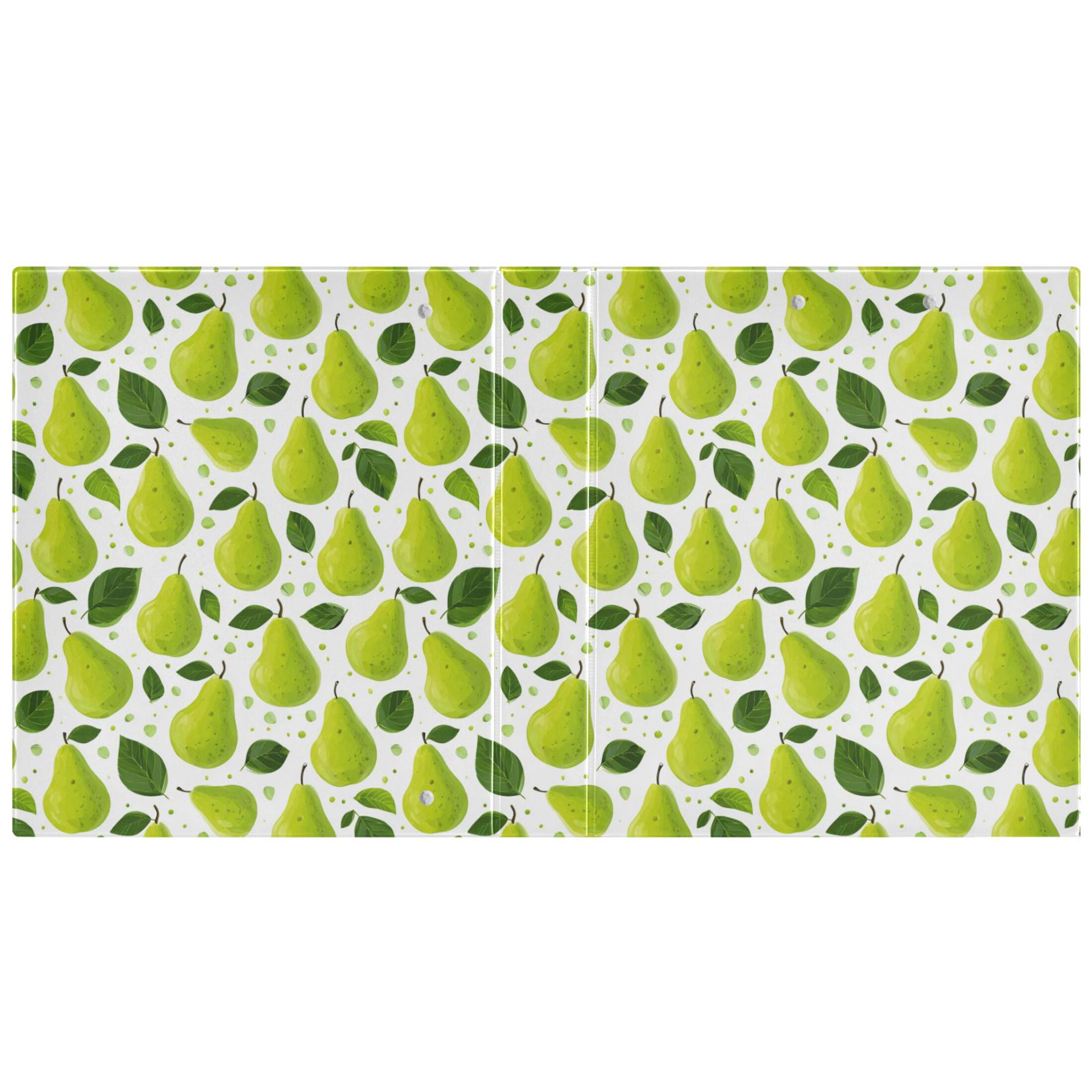 Three Ring Binder Pear 1.5 Inch Round Binder D-Rings for Office Supplies and More