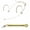B(For Sennheiser), variant on Beige Double Earhook Headset Mic Headworn Microphone 3.5mm 3 Pin 4 Pin Xlr Plug