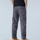 thumbnail image 4 of Pantalones largos para hombre, pantalones de algodón, color liso, multibolsillos, pantalones cargo, pantalones de trabajo, pantalones cargo casuales, pantalones de pierna recta, pantalones vaqueros, p, 4 of 4