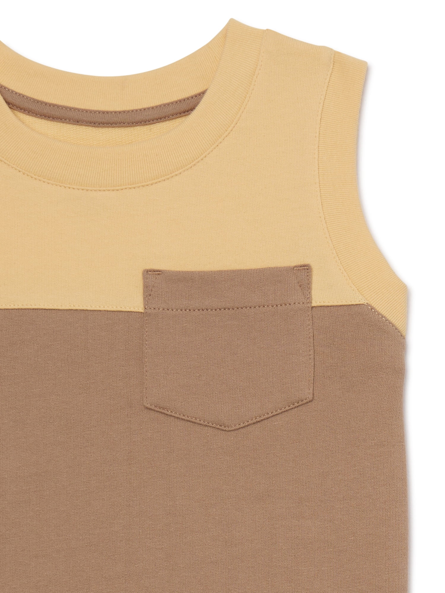 Wonder Nation Toddler Boys Tank Top and Shorts Set, 2-Piece, Sizes 12M-5T
