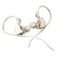 thumbnail image 4 of Auricular dinámico, con micrófono Monitor Reducción de ruido Tecnología híbrida Auriculares con controlador dinámico para músicos DJ Cantante Blanco, 4 of 8