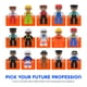 thumbnail image 4 of Playmags Juego comunitario de figuras magnéticas grandes de 15 piezas - 3 personas de juego perfecto para bloques de construcción de juguetes magnéticos - Juguetes de aprendizaje STEM para niños - Paq, 4 of 7