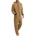 thumbnail image 2 of Innerwin Pyjama Imprimé Camouflage pour Hommes Combinaison de Détente à Manches Longues Chaude Jaune m, 2 of 6