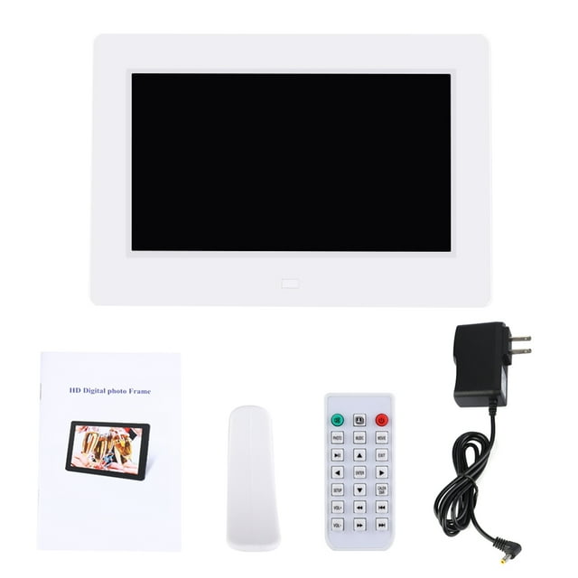 Marco de Fotos Digital Jadeshay 7 Pulgadas 1024*600HD Alarma