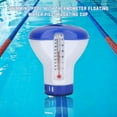 thumbnail image 5 of 1PCS Floating Swimming Pool Chemical Chlorine Dispenser with Thermometer Tablet Holder, Pool Floating Tablet Dispenser, 5 of 7