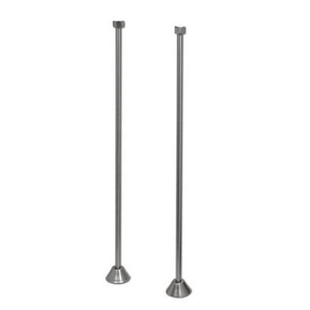American Bath Factory F1100-SN Supply Lines in Satin Nickel