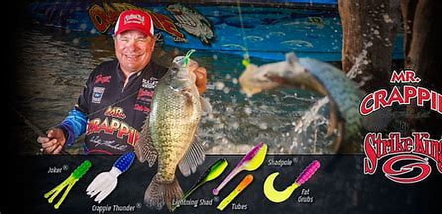 Strike King Mr Crappie Shadpole Refrigerator White Panfish Lure