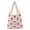 B, variant on Yucurem Women Knitted Tote Handbag Y2k Bow Printed Ladies Daily Handbag (Black Pink) Personalized knitted bag (A)