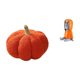 thumbnail image 1 of Cojín Decorativo Con Escultura De Peluche De Calabaza Inspirado En La Estatua Moai Para Sofá De Dormitorio Y Decoración Festiva De Habitaciones., 1 of 8