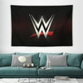 thumbnail image 3 of Fighting Shows W-W-E Tapestry,Home Decoration Wall Hanging,Art Accessories Suitable for Dormitory Or Living Room And Bedroom,size 60x40inch, 3 of 8