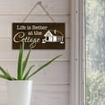 thumbnail image 3 of Cottage Sign, Cottage Decor for the Home, Life Is Better At the Cottage Sign, Cottage Gifts, Lakehouse Gift, Cottage Wall Decor, 3 of 11